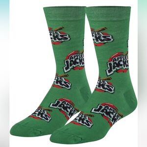 Crazy Socks Kellogg’s APPLE JACKS Men’s Crew Socks